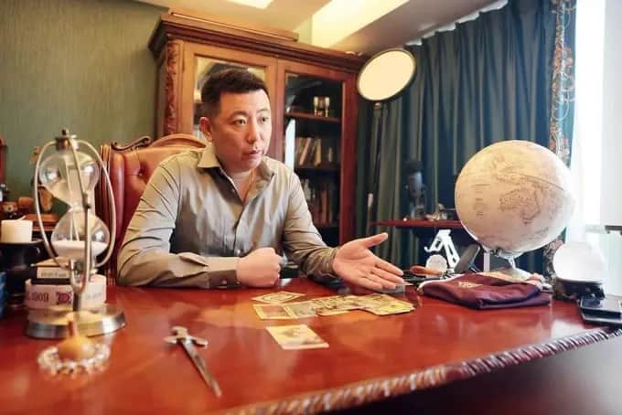 报道中的潘子仲肖像