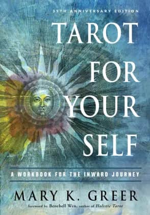Mary K Greer 的 Tarot for Your Self 三十五周年版蓝绿色封面