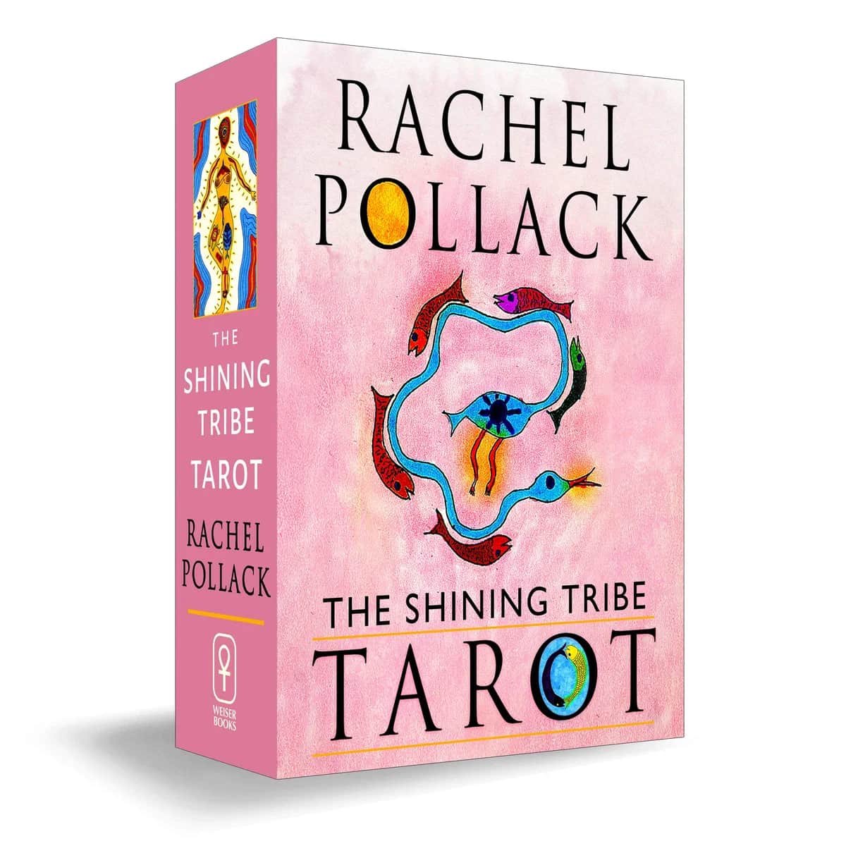 Rachel Pollack 的 Shining Tribe 塔罗粉色盒装版本