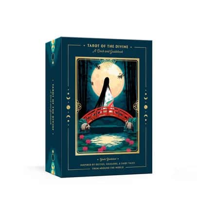 Tarot of the Divine 的蓝色牌盒出版图