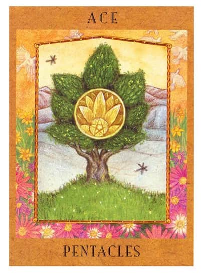 女神塔罗的钱币首牌