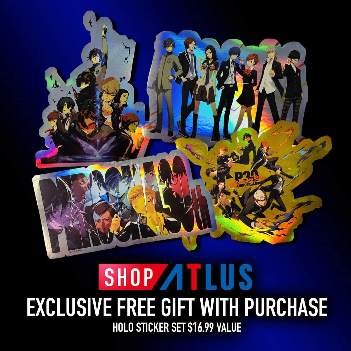 Persona 收藏套装及赠品预售公布图