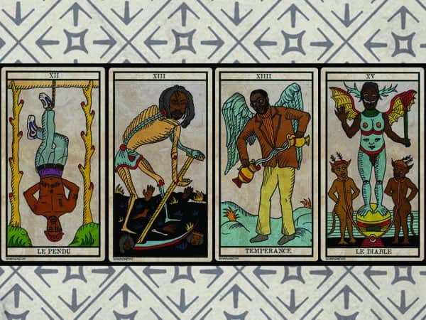 Black Power Tarot 官方牌面展示照片