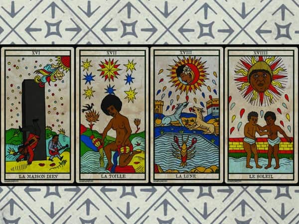 Black Power Tarot 官方牌面展示照片