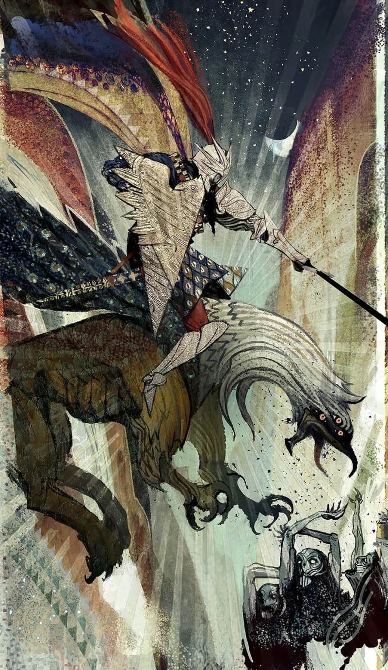 龙腾世纪审判版画系列的 Judgement 公开图像