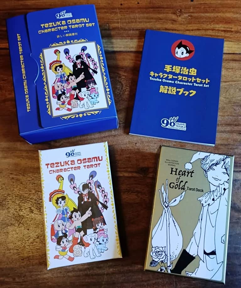 Riola 馆藏资料中的手冢角色塔罗与 Heart of Gold